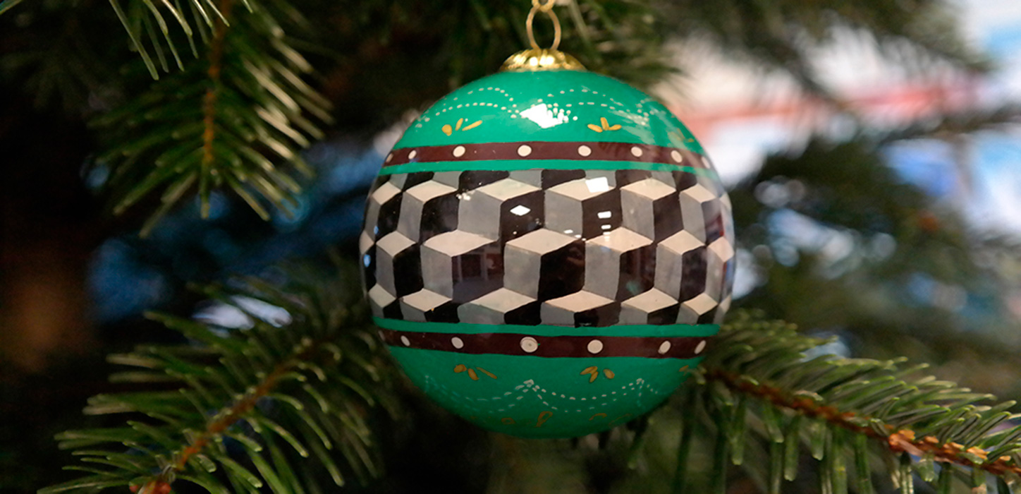 Nyborg Fyn Danmark Julekugle 2013