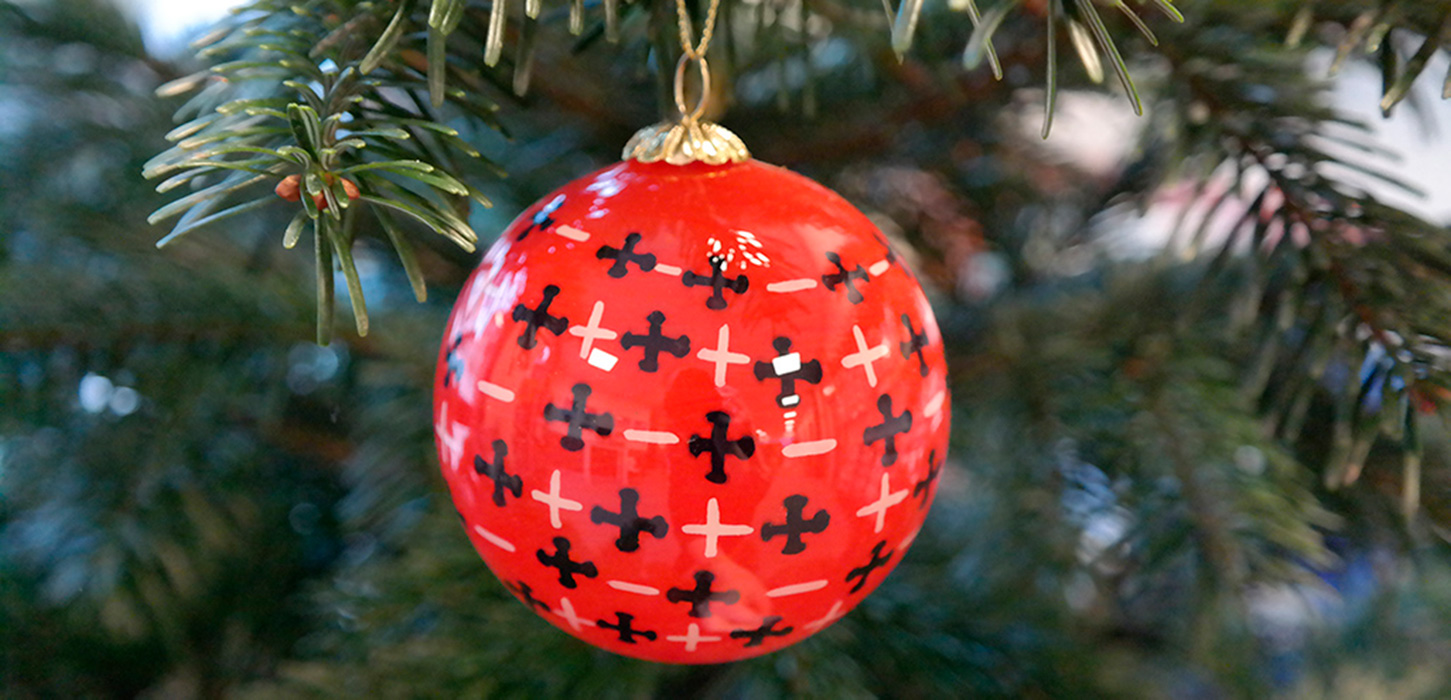 Nyborg Fyn Danmark Julekugle 2015