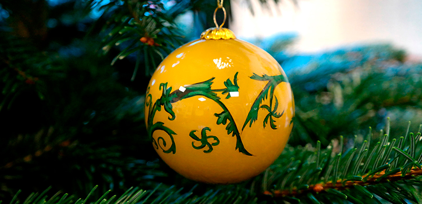 Nyborg Fyn Danmark Julekugle 2017