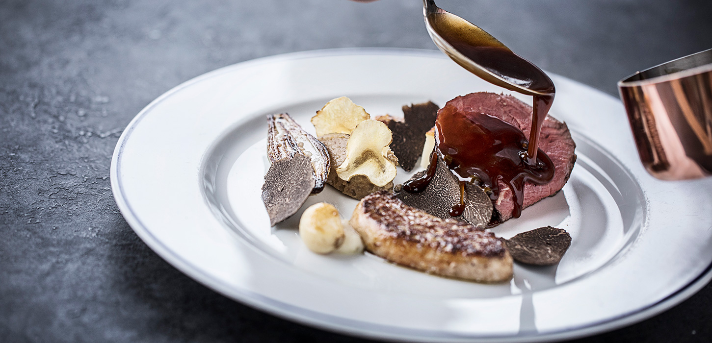 Nyborg Fyn Danmark Hotel Hesselet Restaurant Mad