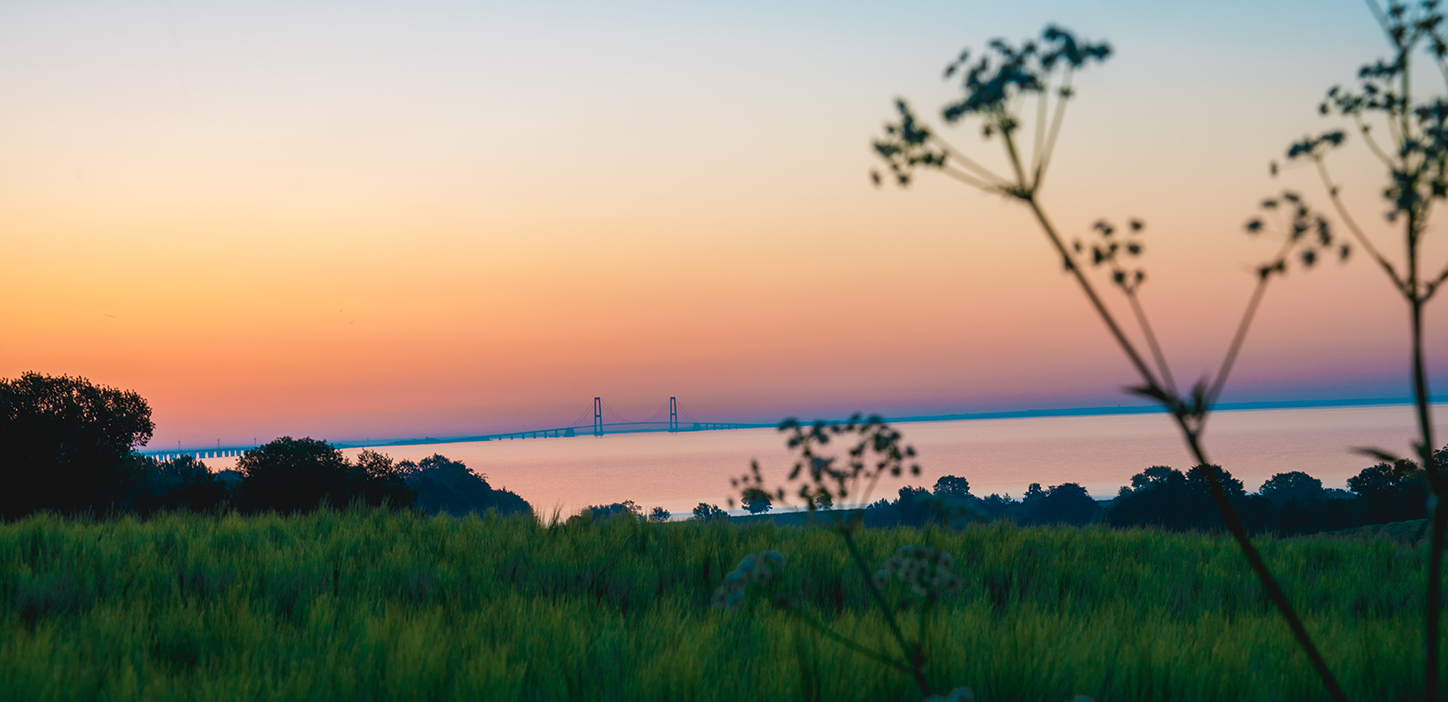 Nyborg Fyn Danmark Storebælt Storebæltsbroen