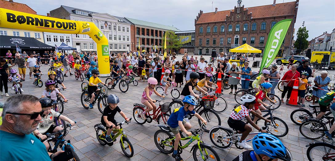 Start der Kindertour