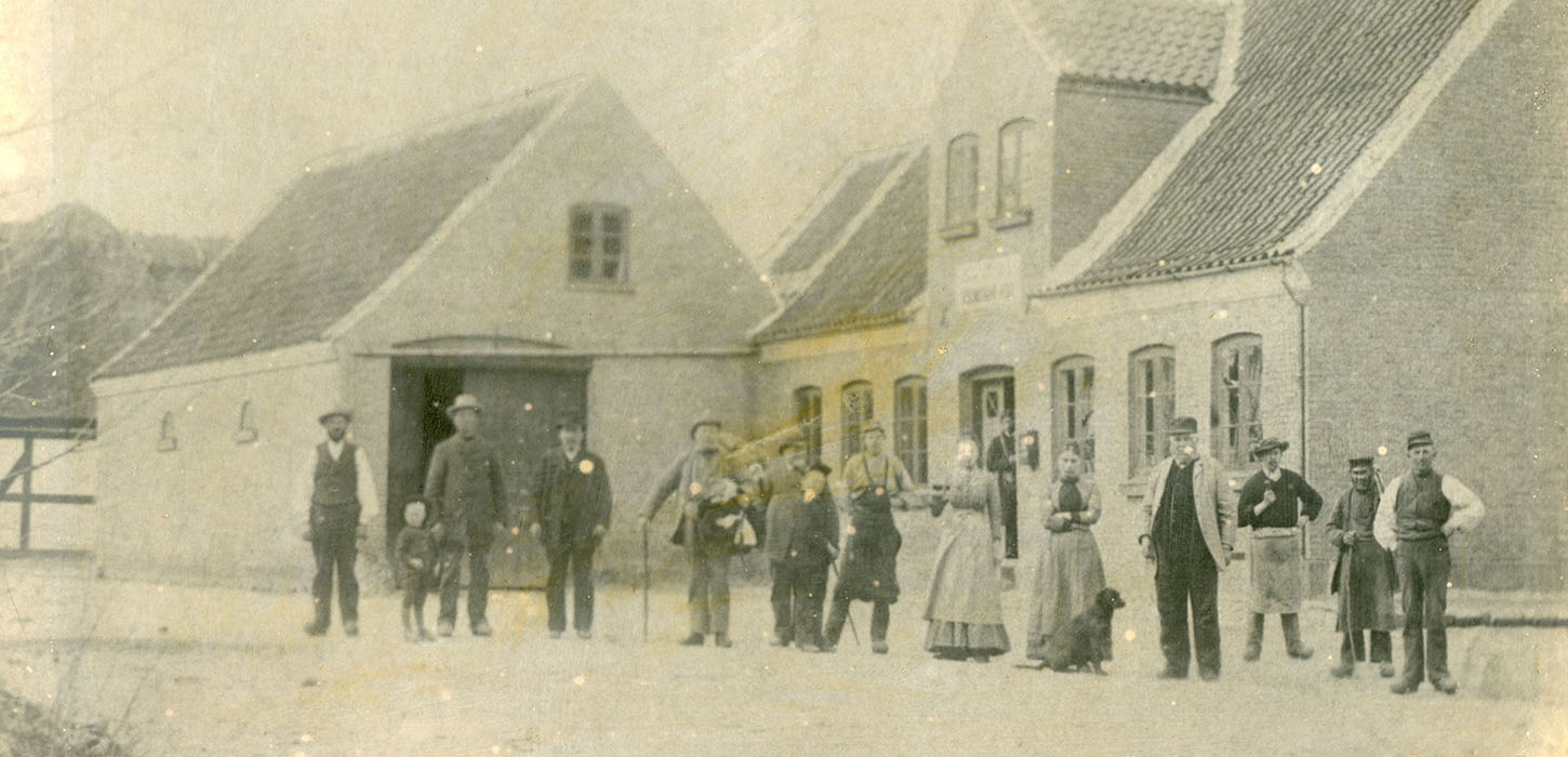 Øksendrup Kro år 1900