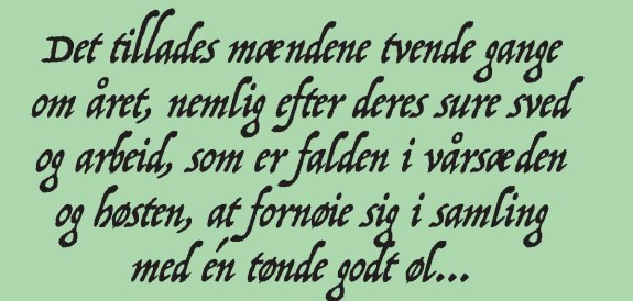 Ølrationering