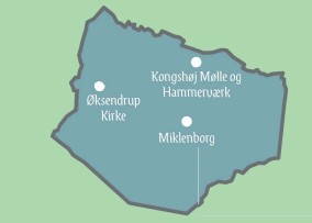 Illustration af Øksendrup Sogn