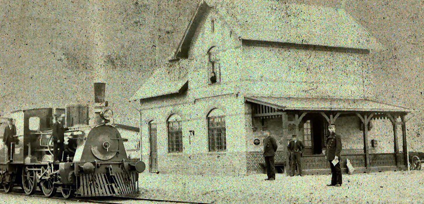 Rygaard station anno 1900
