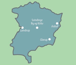 Illustration af Svindinge Sogn 