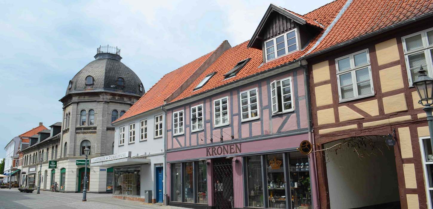 Butikker og handelsforretninger i Nyborg 