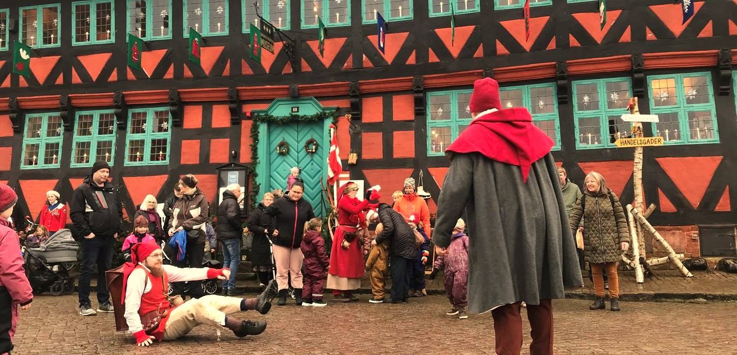 Drillernisser på Borgmestergården til Jul i den gamle Kongeby