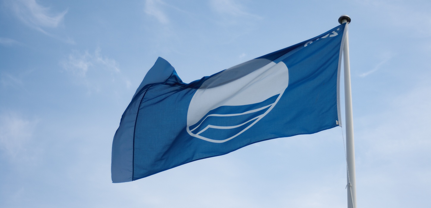 Blå flag viser de rene strande i Nyborg