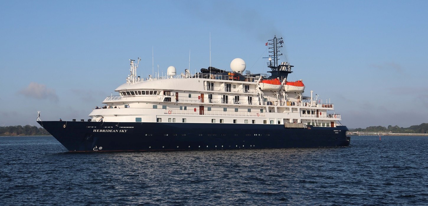 Krydstogt Hebridean Sky kommer til Nyborg 2023