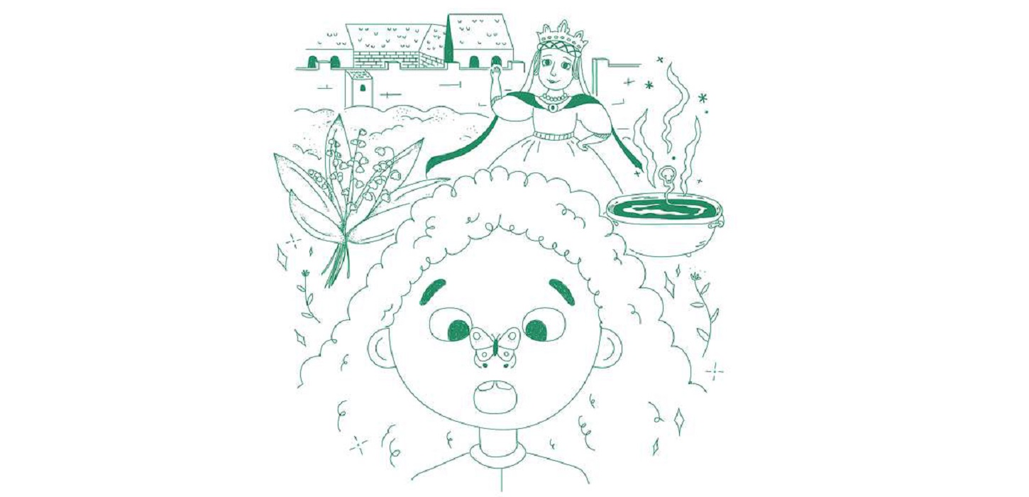 Natureventyr om Alma, der reddede Margrete 1. ved Magelund Voldsted