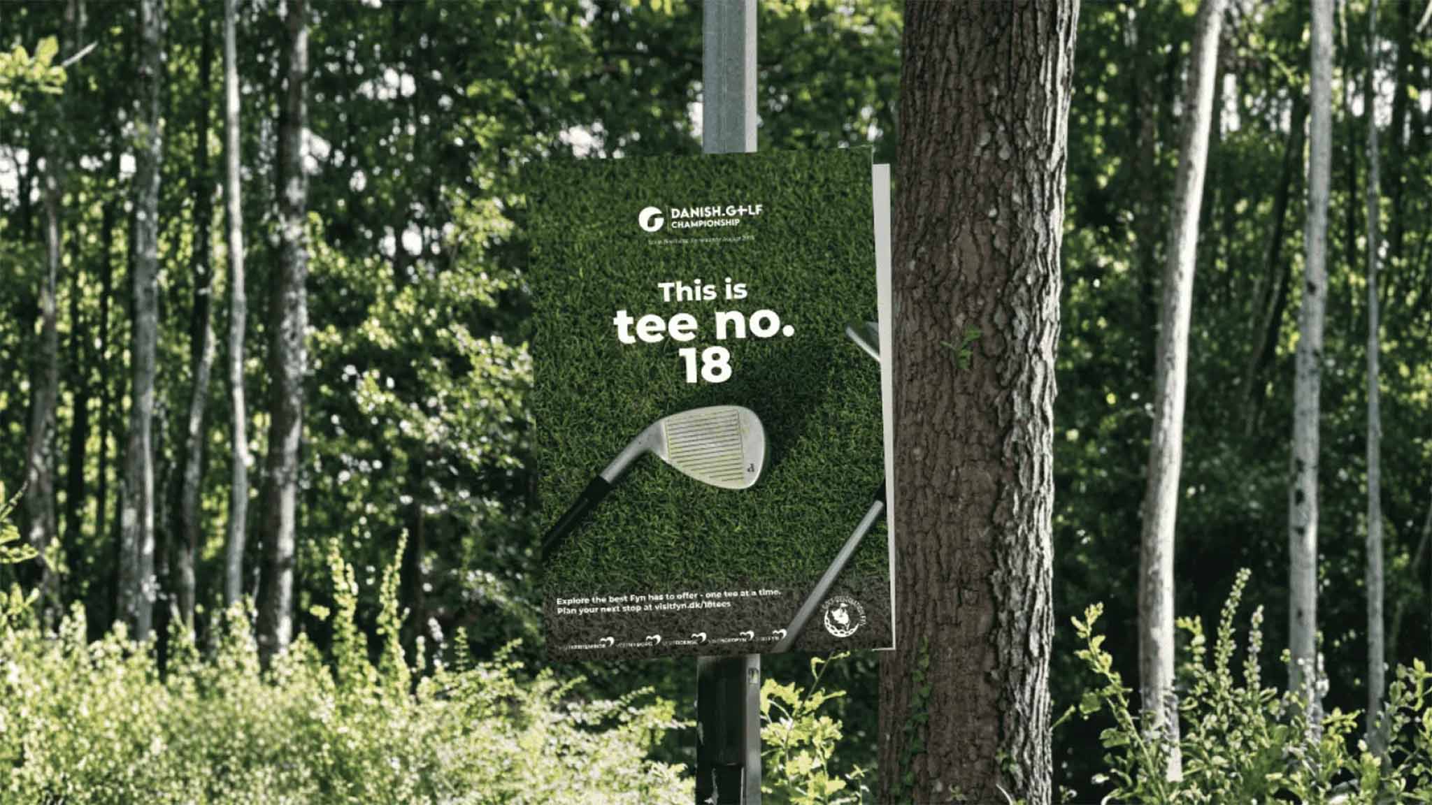 18 tees from Fairway to Fyn