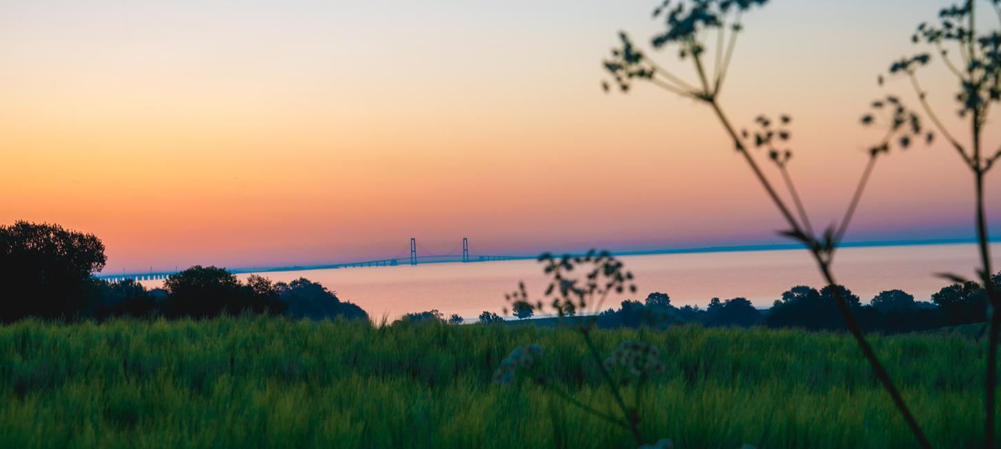 Nyborg Fyn Danmark Storebælt Storebæltsbroen