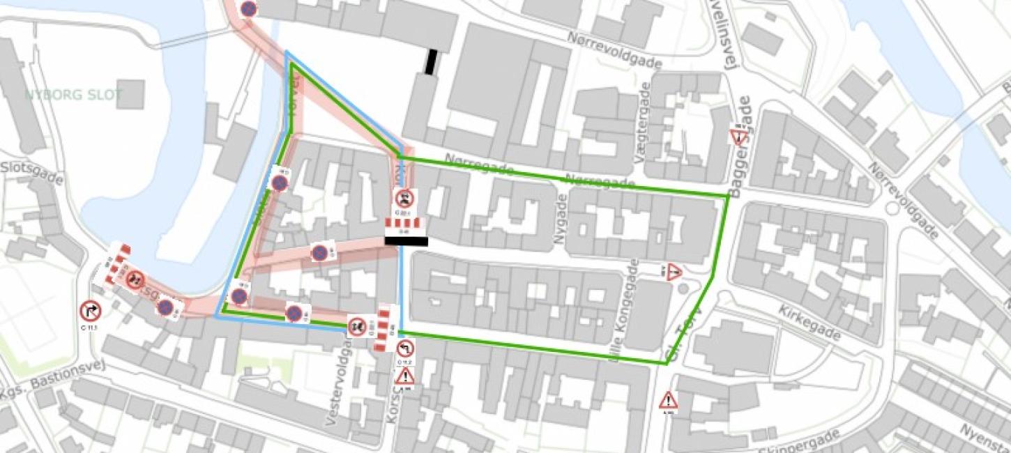 Skilteplan Julemarked 2022