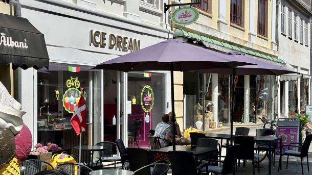 Lækker italiensk is hos Ice Dream i Nyborg